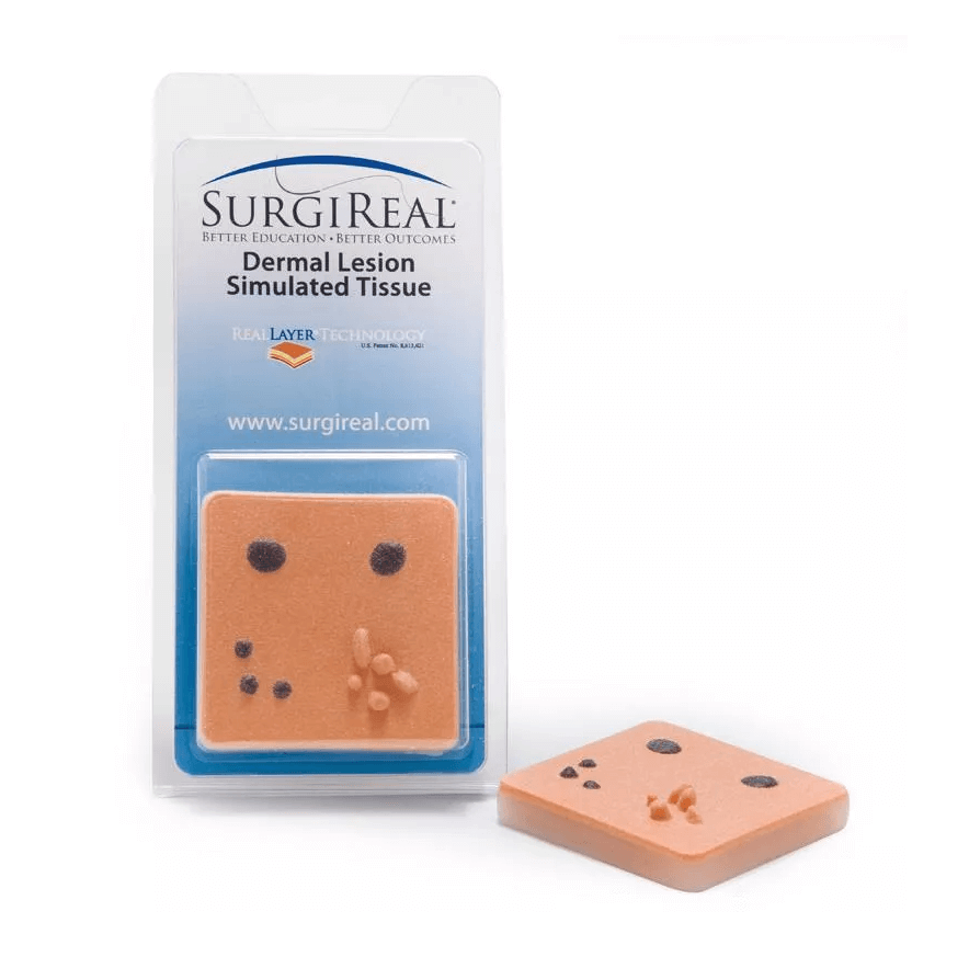 Simuliertes Gewebe mit Hautläsionen, hellhäutig - Erler - Zimmer